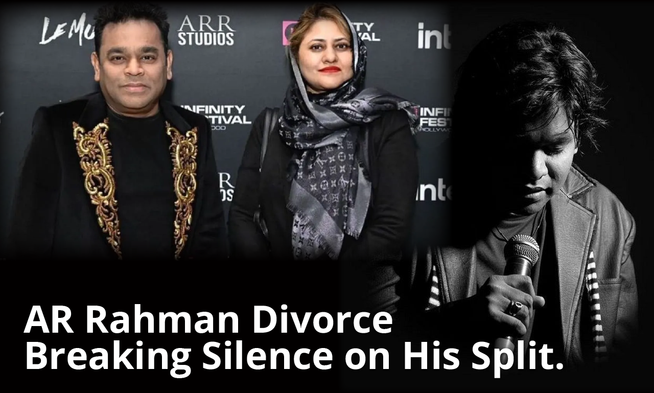 AR Rahman Divorce Breaks Silence on His Split with Saira Banu