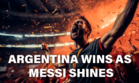 Argentina Wins as Messi Shines