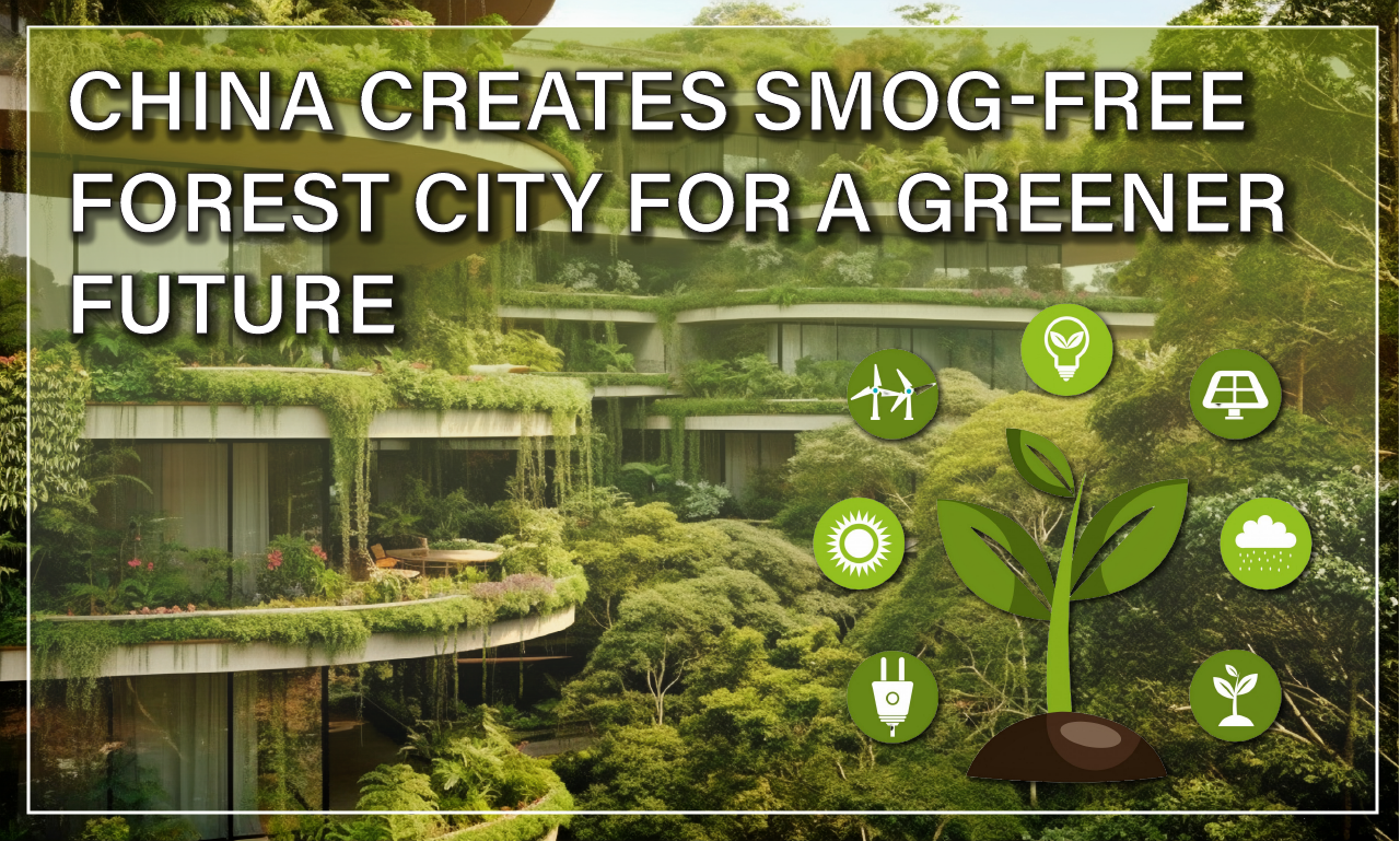 China Creates Smog-Free Forest City for a Greener Future