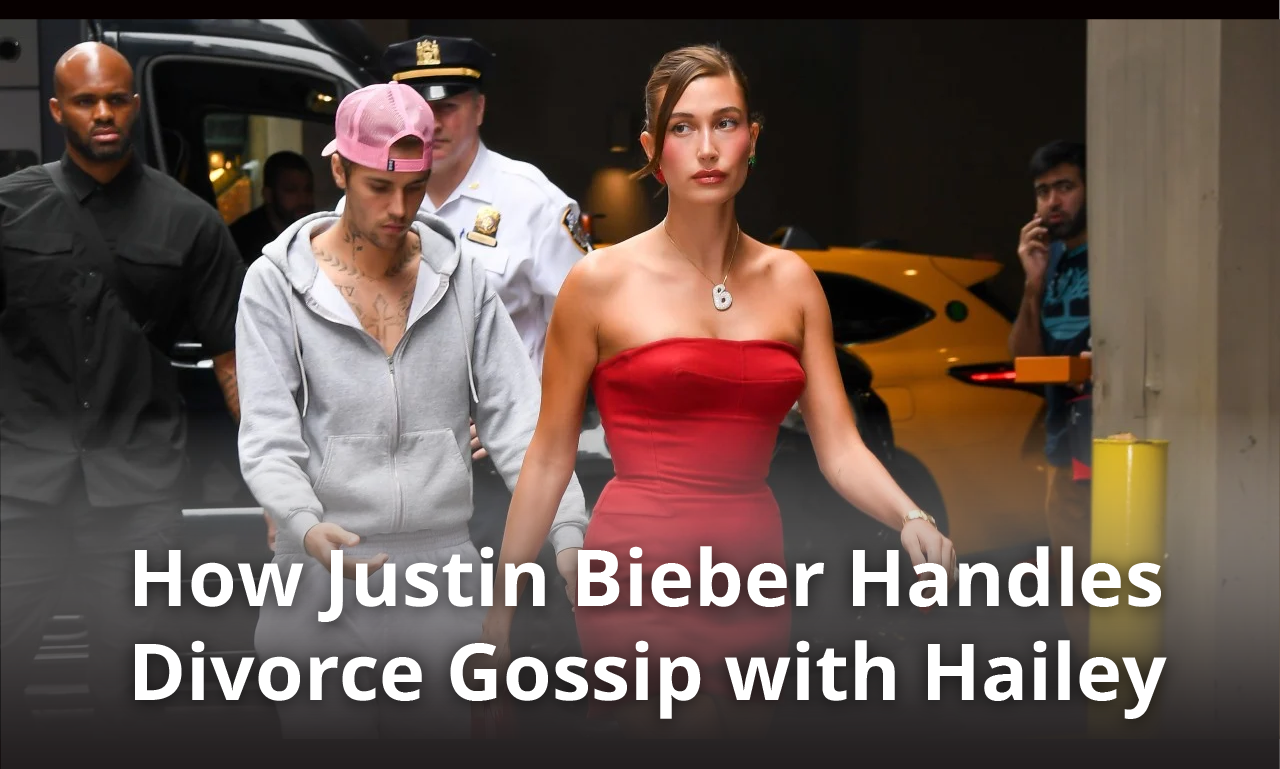 How Justin Bieber Handles Divorce Gossip with Hailey