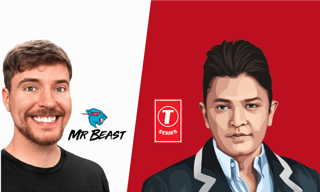 MrBeast and T-Series Just Redefined YouTube Dynamics out of the blues