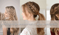 Four Strand braid Hairstyles for Busy Professionals