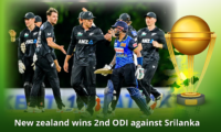 New zealand wins 2nd ODI against Srilanka